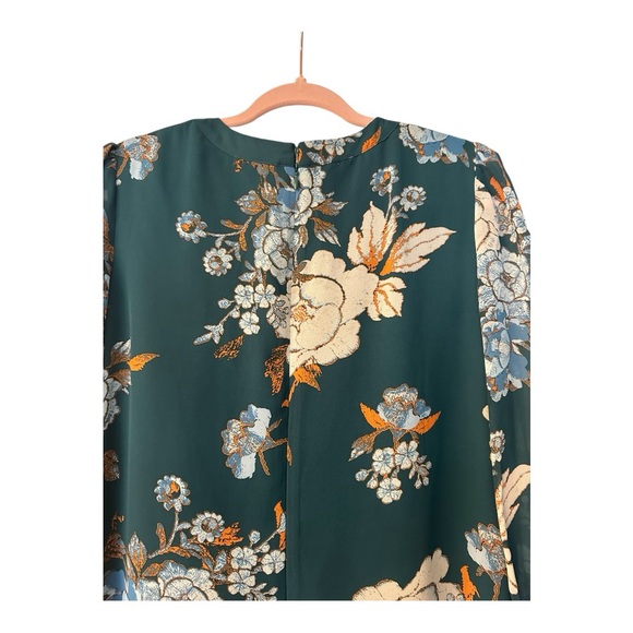 Eva Mendes Floral 3/4 sleeve Dress‎ - Picture 8 of 9